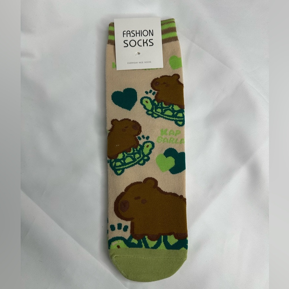 Capybara Comfortable And Versatile Women's Long Socks